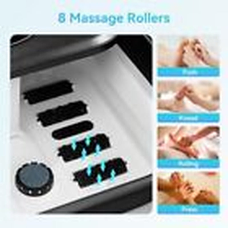 Foot Spa Bath Massager with Heat, Collapsible Foot Massager Spa Soaking Tub